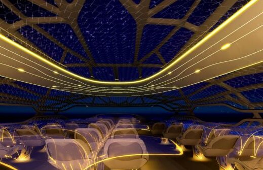 GALERIE FOTO Airbus a inventat avionul transparent