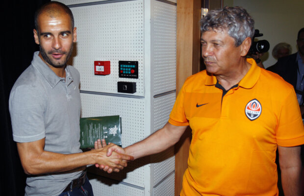 Spaniolii spun că Lucescu ar fi obsedat de Guardiola şi de Barcelona