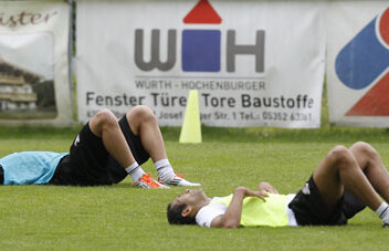 Antrenamentele tari i-au stors pe rapidişti!