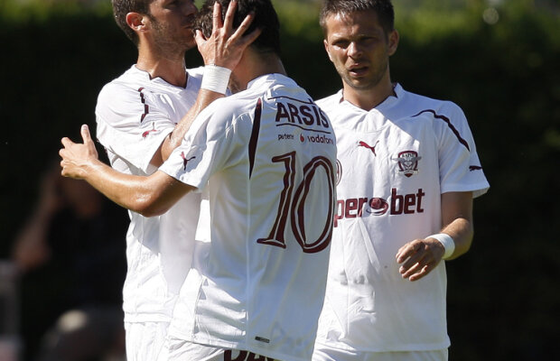 FOTO Rapid a cîştigat primul meci cu Răzvan Lucescu pe bancă, 1-0 cu Maccabi Haifa