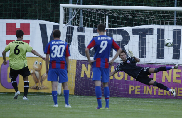 Steaua a încheiat primul stagiu din Austria cu un egal, 1-1 cu Fortuna Dusseldorf