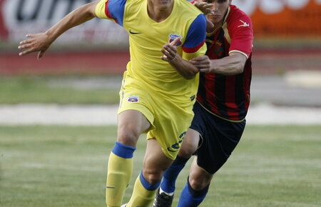 Gabi Matei a debutat: "La Steaua mă simt la fel de bine ca la Pandurii"