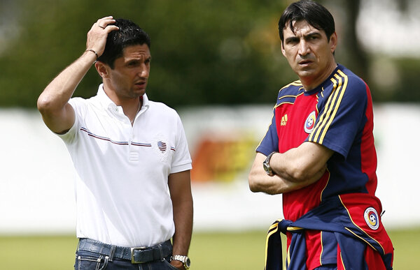 FOTO Răzvan Lucescu şi Victor Piţurcă, pentru prima oară faţă în faţă de la schimbarea selecţionerului