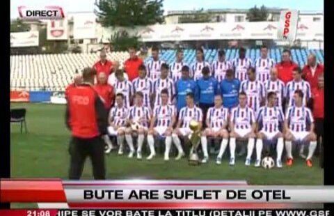 VIDEO / Lucian Bute: "Sufletul meu e alături de Oţelul, cred că vor acumula destul de multe puncte în Liga Campionilor"