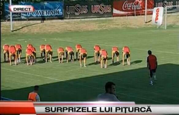 "Tricolorii" se antrenează sub comanda lui Piţurcă la Mogoşoaia