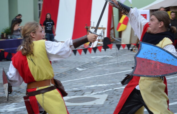 Jocurile Olimpice de Ev mediu » La Sighişoara s-a desfăşurat Festivalul medieval