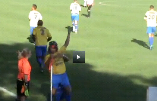 VIDEO / Un fotbalist a imitat-o pe Amy Winehouse după ce a dat gol