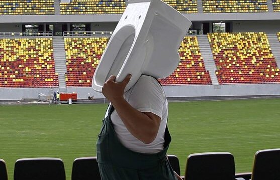 Imaginea zilei » "Noi muncim, nu gîndim" :D