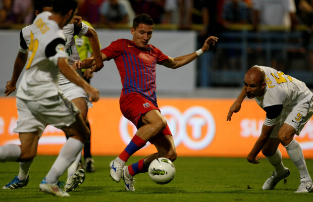 Steaua a urcat pe locul 2, după 2-1 cu U Cluj