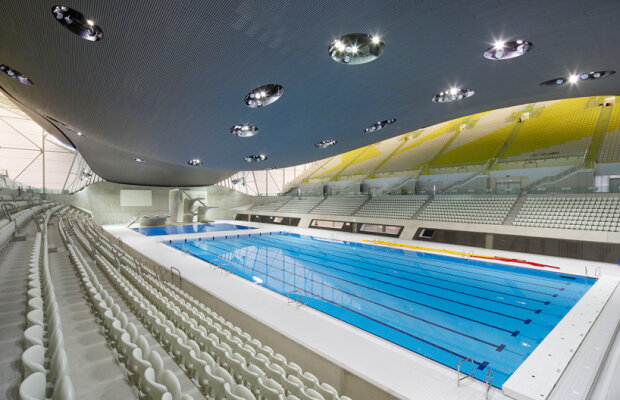 FOTO// London Aquistics Center e gata! Vezi AICI imagini EXTRAODRINARE cu complexul olimpic!