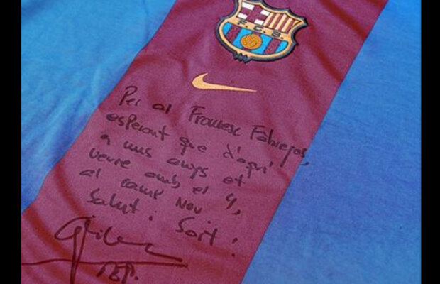 Profeţie împlinită! » Fabregas a semnat pe 5 ani cu Barcelona