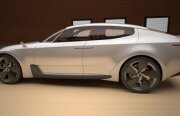 Kia în formă de sedan sportiv