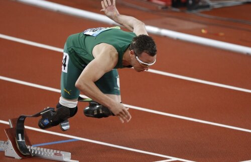 VIDEO Rezultat fabulos la MONDIALE pentru Pistorius, alergătorul cu lame de oţel în loc de picioare