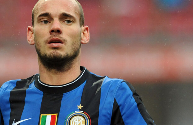 Wesley Sneijder, vis interzis pentru United: "Nu plec de la Inter"