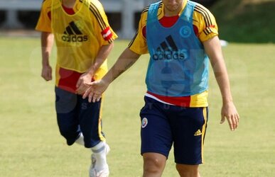 GALERIE FOTO » Imagini de la antrenamentul echipei naţionale din această dimineaţă