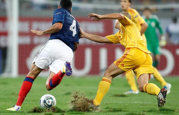 FOTO Cronica scrisă de Cristian Geambaşu la România - Franţa 0-0 » Iarba lipsă de acasă