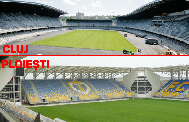 Clujul bagă mîna în foc pentru calitatea gazonului » Ploieştiul inaugurează peste 17 zile. Vor fi probleme?