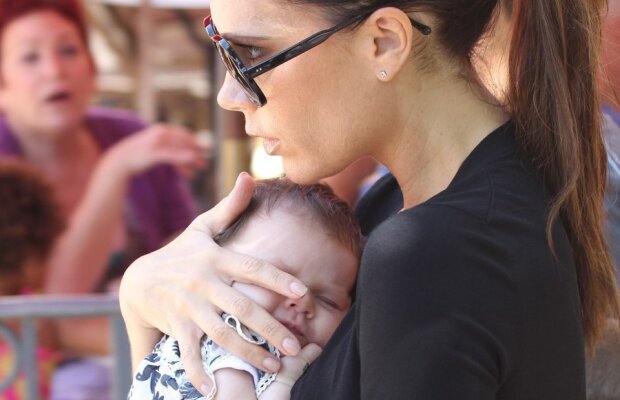 VIDEO! Victoria Beckham cu fetita la Saptamana Modei din New York