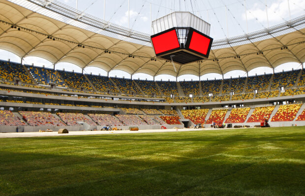 AMĂNUNTE INCREDIBILE » Gazonul de pe Naţional Arena a fost montat deja ars şi vopsit înainte de meciul cu Franţa!