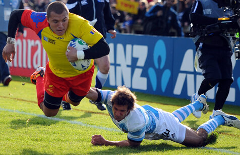 Mîncaţi de "pume"! » Argentina a învins România cu 43-8 la Cupa Mondială
