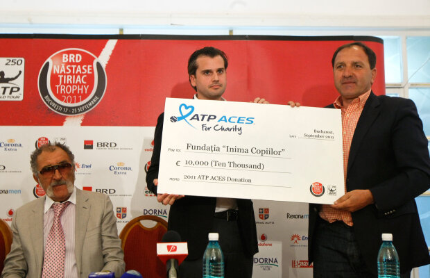 ATP Europe a donat un cec de 10.000€ pentru proiectul Asociaţiei Inima Copiilor