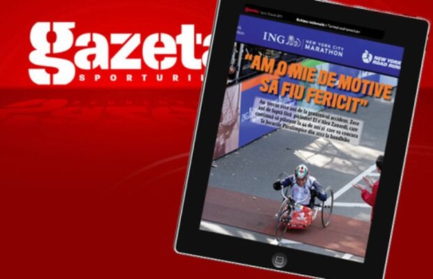 Exclusiv pe iPad. Impresionanta poveste a pilotului fără picioare! "Am o mie de motive să fiu fericit!"