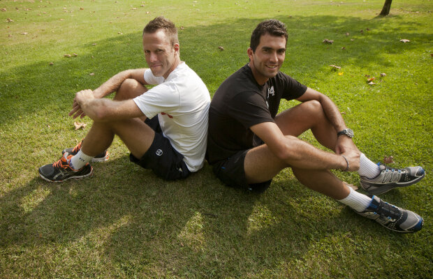 FOTO/ Interviu la dublu H&R » Horia Tecău şi Robert Lindstedt: "Devenim tot mai buni prieteni"