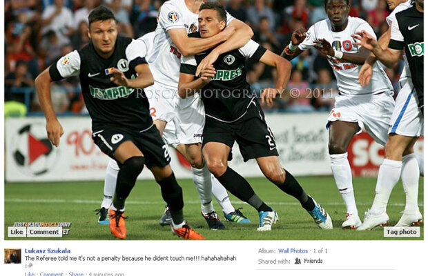 FOTO Szukala oferă dovada că U Cluj a fost dezavantajată de Alexandru Deaconu