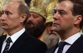 Vladimir Putin, propus de Dmitri Medvedev drept candidat la prezidenţialele din 2012