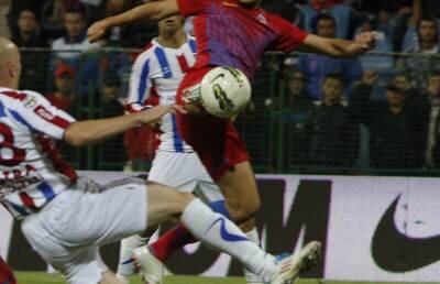 Florin Costea îi aduce lui Ilie Stan prima victorie pe banca Stelei, 2-1 cu Oţelul