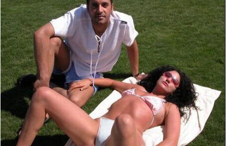 FOTO! Fiul lui Gadaffi s-a casatorit cu o tanara din industria erotica