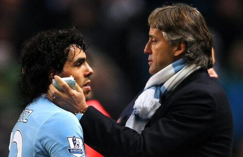 Incredibil! Furiosul Tevez aşteaptă scuze de la Mancini!