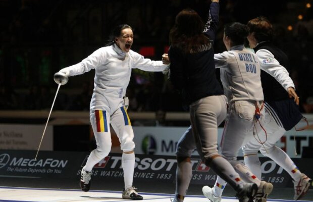 Spadasinele şi-au păstrat titlul mondial » Fete unicat