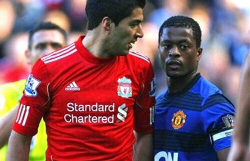 Rasism la Manchester Utd - Liverpool! Evra: "Suarez m-a făcut negru de rahat"