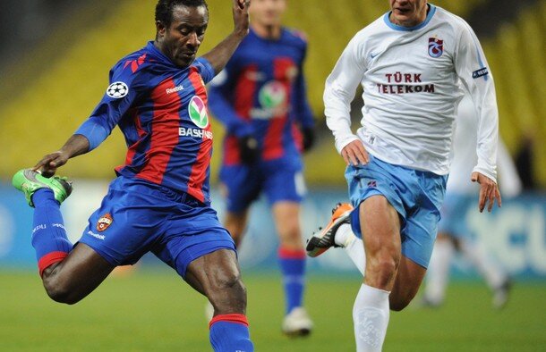 VIDEO Seydou Doumbia a ajuns golgeterul Ligii Campionilor. ŢSKA Moscova - Trabzon 3-0!