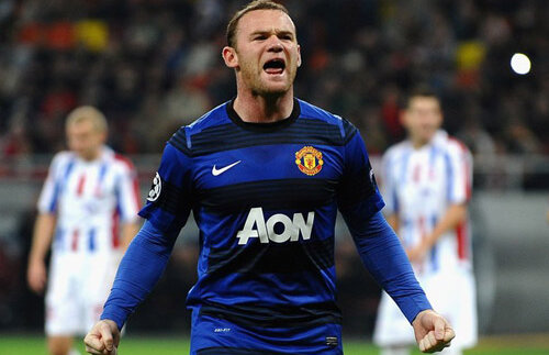 Recordul lui Rooney: Dubla cu Oţelul l-a ajutat să devină cel mai bun marcator englez din CL