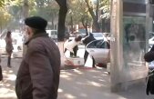 Aşa se face dreptate în Rep. Moldova. Tânără luată pe sus şi bagată într-o maşină, în plină zi