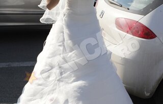 FOTO! Alina Gabor, in rochie de mireasa! Iti place?!