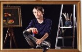 Daniel Relenschi, primul pictor care a realizat un tablou 3D pe pânză