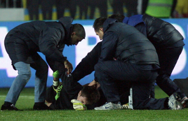 Poliţia din Ploieşti încă îl caută pe cel ce a aruncat petarda care l-a rănit pe Tătăruşanu