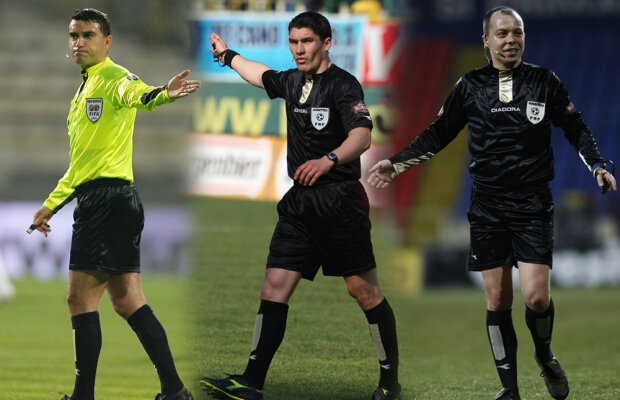Trei arbitri FIFA, trimişi rezerve la meciuri din Liga II. Vezi care este baremul lor
