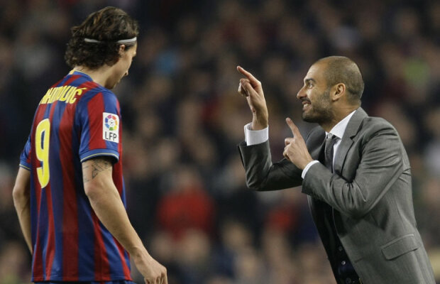 Ibrahimovici îl face praf pe Guardiola: ”Faci pe tine în faţa lui Mourinho!”