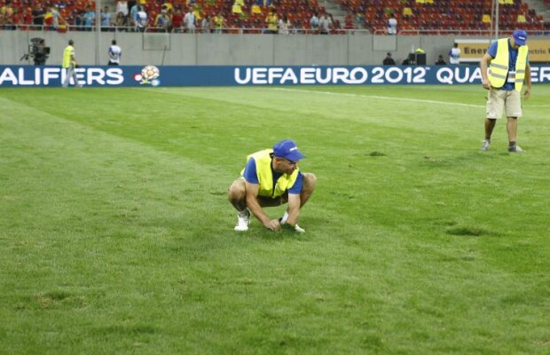 Firma care întreţine gazonul de pe Arena Naţională recomandă: "Să se joace doar meciurile din cupele europene"