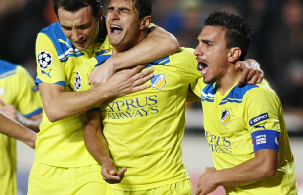 Apoel i-a arătat Oţelului cum se reuşeşte în Ligă » 23 şuturi, 6 goluri, 9 puncte