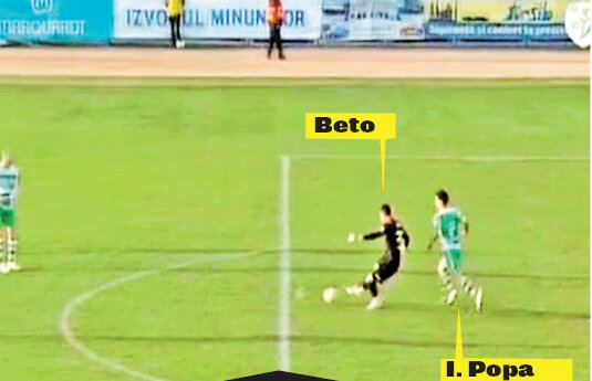 VIDEO Radu Petrescu a ajutat-o iar pe CFR » Arbitrul, punctele şi ardelenii