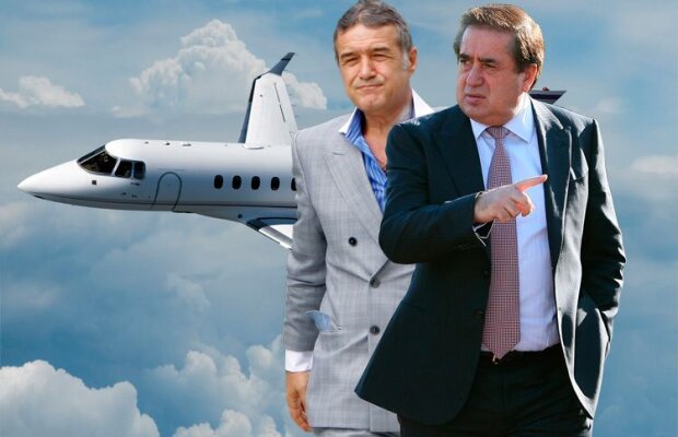 D'ale milionarilor » Gigi Becali şi Ioan Niculae s-au certat pe un avion