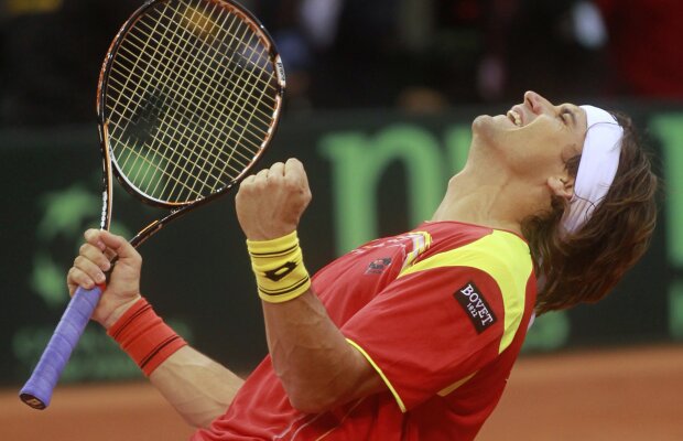 Spania - Argentina 2-0 în finala Cupei Davis » Davis Ferrer l-a învins pe Del Potro în al doilea meci