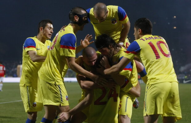 "Pufulete" l-a învins pe "Pufi" » Steaua a cîştigat Derby de România cu 3-1
