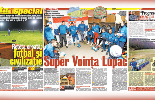 EXCLUSIV DOAR ÎN GAZETĂ » Fotbal şi civilizaţie, reţeta comunităţilor de croaţi din Caraş Severin