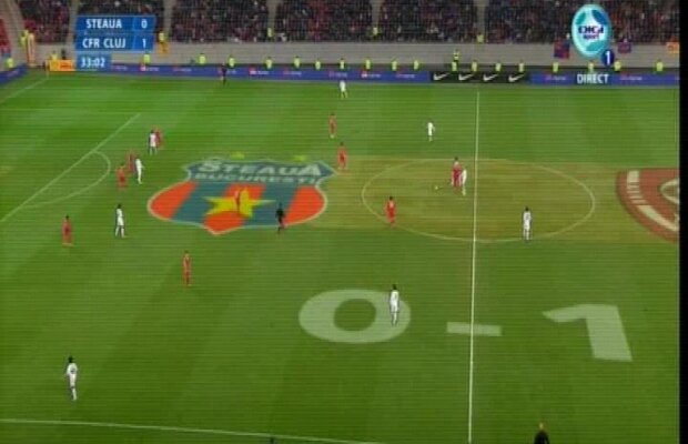 Grafica specială folosită la transmisia meciului Steaua-CFR costă 40.000 de euro